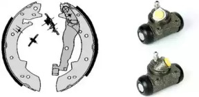 BREMBO h68015 -  Комплект тормозных колодок