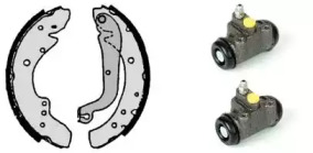 BREMBO h68058 -  Комплект тормозных колодок