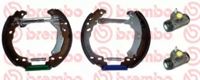 BREMBO k23065 -  Комплект тормозных колодок