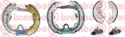 BREMBO k59040 -  Комплект тормозных колодок