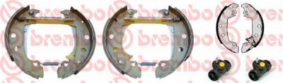 BREMBO k61033 -  Комплект тормозных колодок