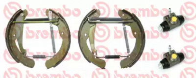 BREMBO k85044 -  Комплект тормозных колодок