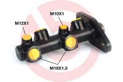 BREMBO m24008 -  Главный тормозной цилиндр