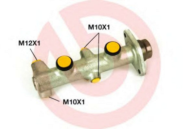 BREMBO m24025 -  Главный тормозной цилиндр