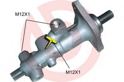 BREMBO m50035 -  Главный тормозной цилиндр