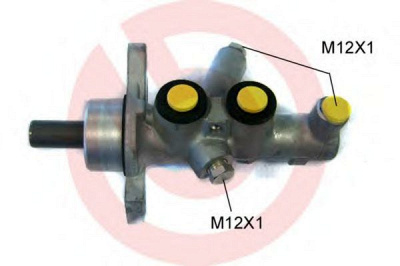 BREMBO m50037 -  Главный тормозной цилиндр