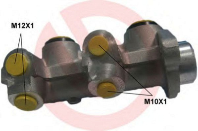 BREMBO m59031 -  Главный тормозной цилиндр