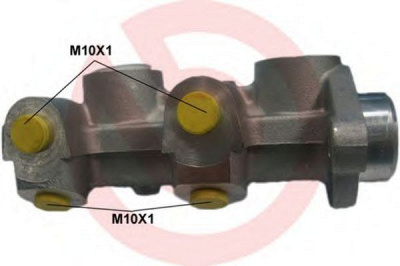 BREMBO m59035 -  Главный тормозной цилиндр