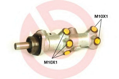 BREMBO m61113 -  Главный тормозной цилиндр