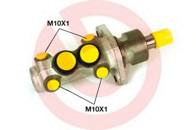 BREMBO m85019 -  Главный тормозной цилиндр