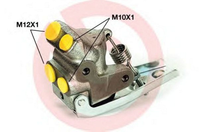 BREMBO r61015 -  Регулятор тормозных сил