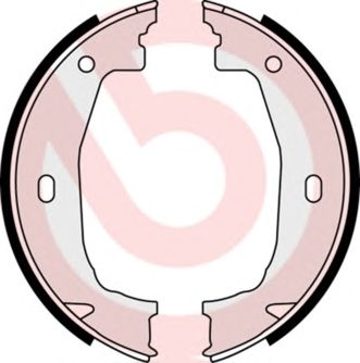 BREMBO s06510 -  Комплект тормозных колодок, стояночная тормозная система