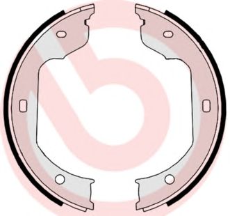 BREMBO s06511 -  Комплект тормозных колодок, стояночная тормозная система