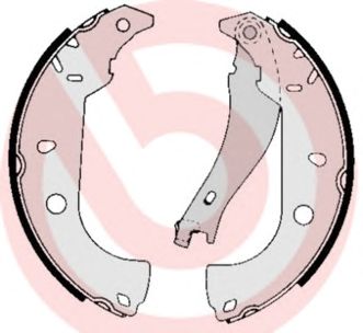 BREMBO s23511 -  Комплект тормозных колодок