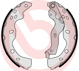 BREMBO s23532 -  Комплект тормозных колодок