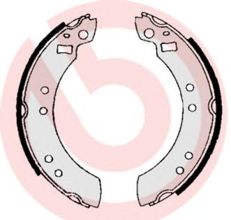 BREMBO s24501 -  Комплект тормозных колодок
