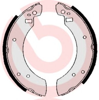 BREMBO s24502 -  Комплект тормозных колодок