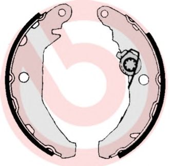 BREMBO s24510 -  Комплект тормозных колодок