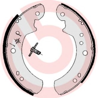 BREMBO s24513 -  Комплект тормозных колодок