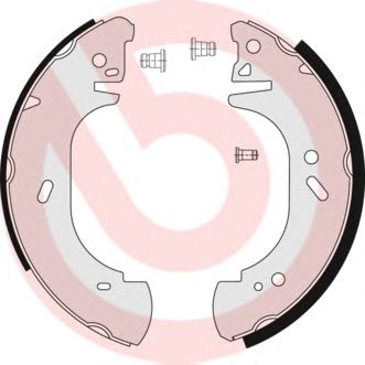 BREMBO s24522 -  Комплект тормозных колодок