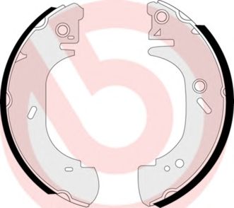 BREMBO s24527 -  Комплект тормозных колодок