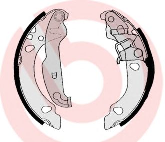 BREMBO s24530 -  Комплект тормозных колодок