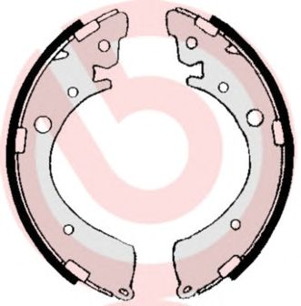 BREMBO s28506 -  Комплект тормозных колодок