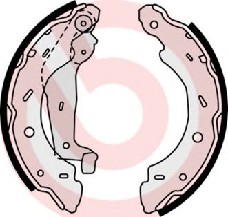 BREMBO s50504 -  Комплект тормозных колодок