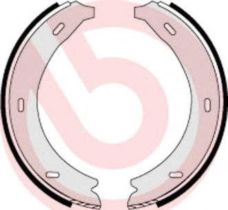 BREMBO s50509 -  Комплект тормозных колодок, стояночная тормозная система