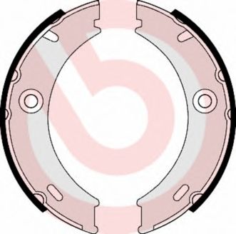 BREMBO s50513 -  Комплект тормозных колодок, стояночная тормозная система