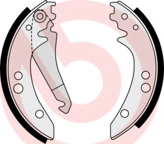 BREMBO s50514 -  Комплект тормозных колодок