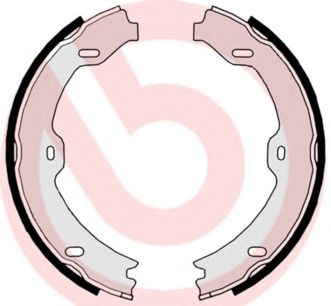 BREMBO s50519 -  Комплект тормозных колодок, стояночная тормозная система