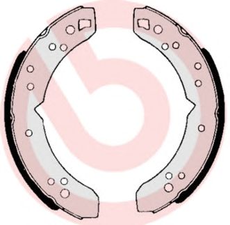 BREMBO s52504 -  Комплект тормозных колодок