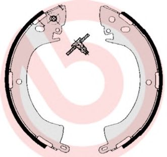 BREMBO s54506 -  Комплект тормозных колодок