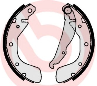 BREMBO s59511 -  Комплект тормозных колодок