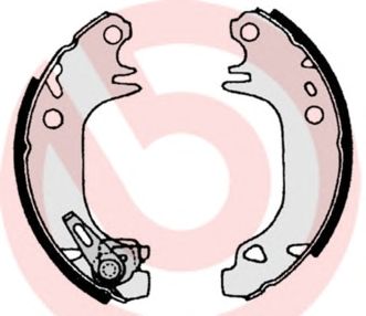 BREMBO s61513 -  Комплект тормозных колодок