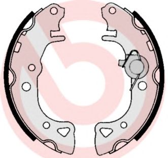 BREMBO s61516 -  Комплект тормозных колодок
