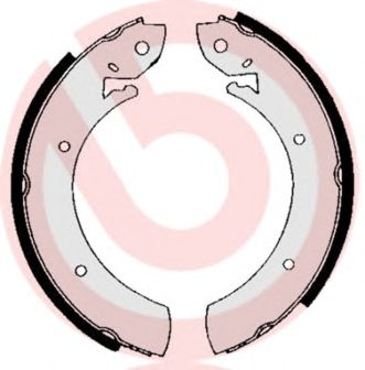 BREMBO s68513 -  Комплект тормозных колодок