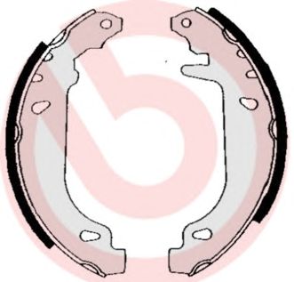 BREMBO s68520 -  Комплект тормозных колодок