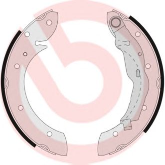BREMBO s68521 -  Комплект тормозных колодок