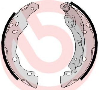 BREMBO s68525 -  Комплект тормозных колодок