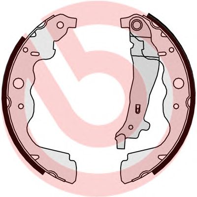 BREMBO s68546 -  Комплект тормозных колодок