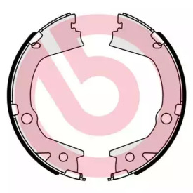BREMBO s77001 -  Комплект тормозных колодок, стояночная тормозная система