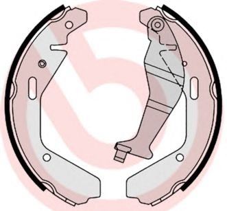 BREMBO s79502 -  Комплект тормозных колодок