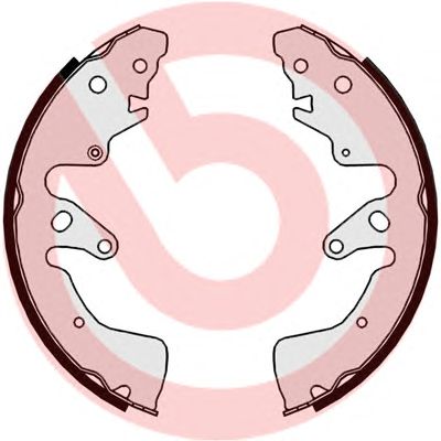 BREMBO s79524 -  Комплект тормозных колодок
