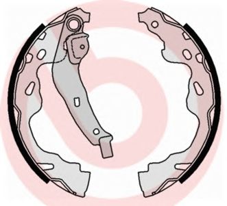BREMBO s83509 -  Комплект тормозных колодок