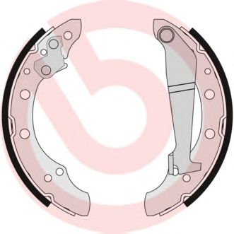 BREMBO s85508 -  Комплект тормозных колодок
