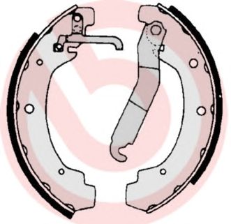 BREMBO s85534 -  Комплект тормозных колодок