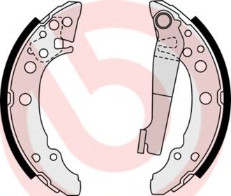 BREMBO s85535 -  Комплект тормозных колодок