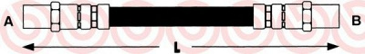 BREMBO t06002 -  Тормозной шланг